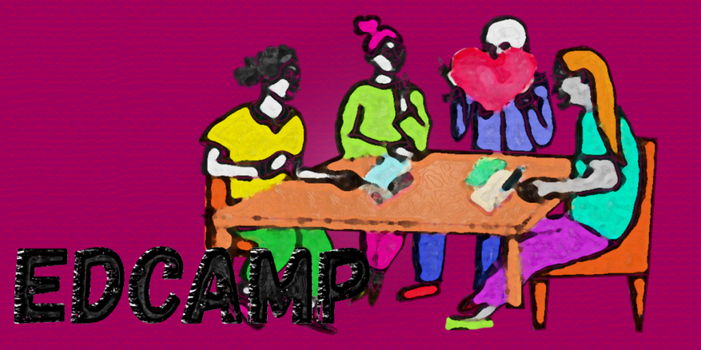 Teachers are sitting around a table. One holding a heart, sharing feelings